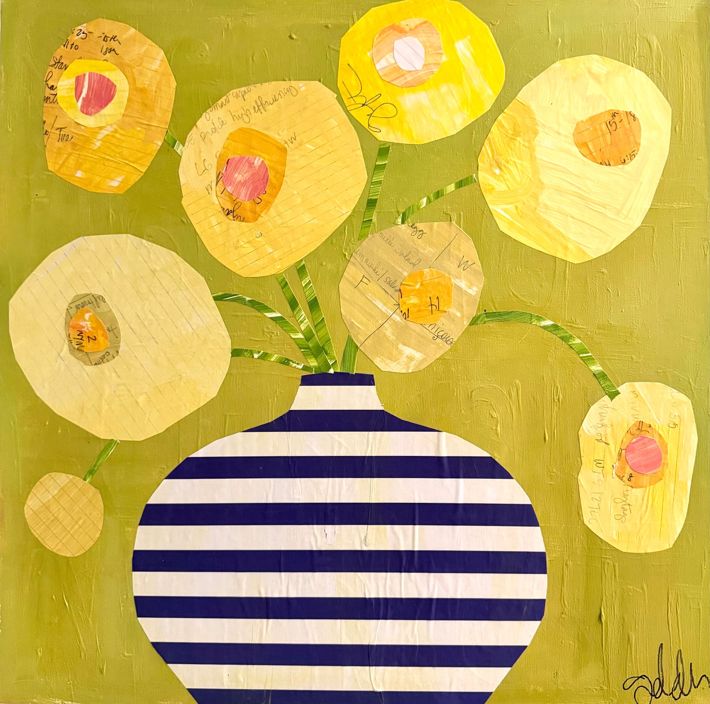 Striped Vase