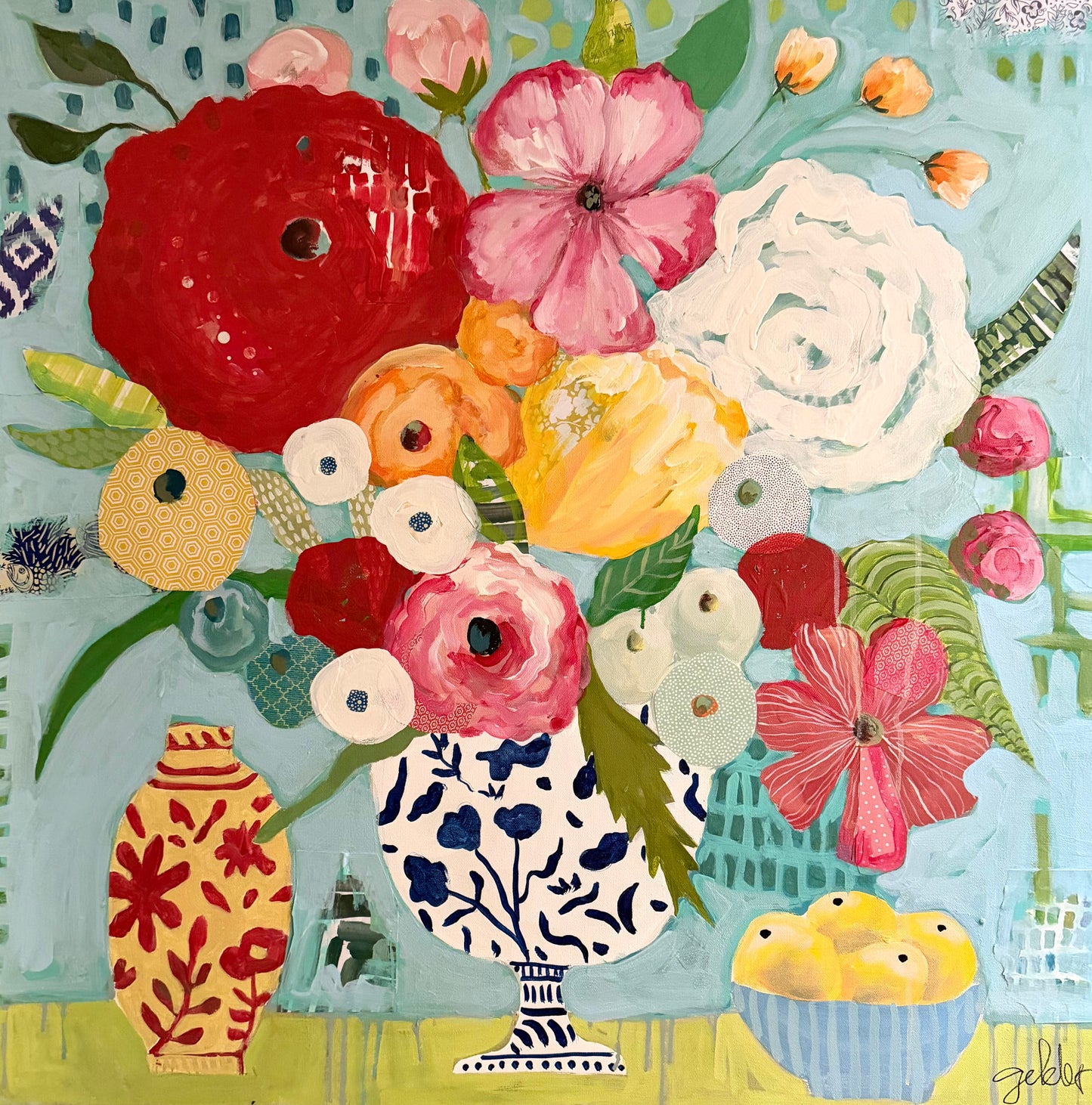 Spring Floral with Fruit