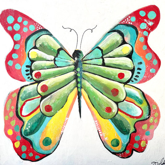 Butterfly in Red