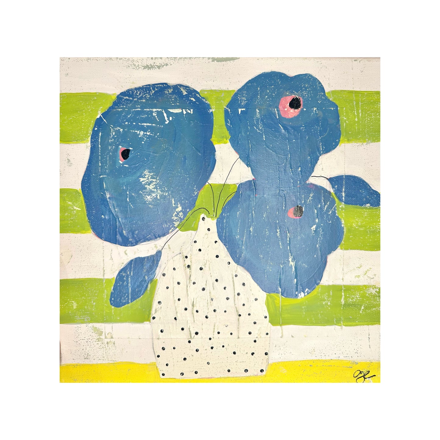 Blue Floral